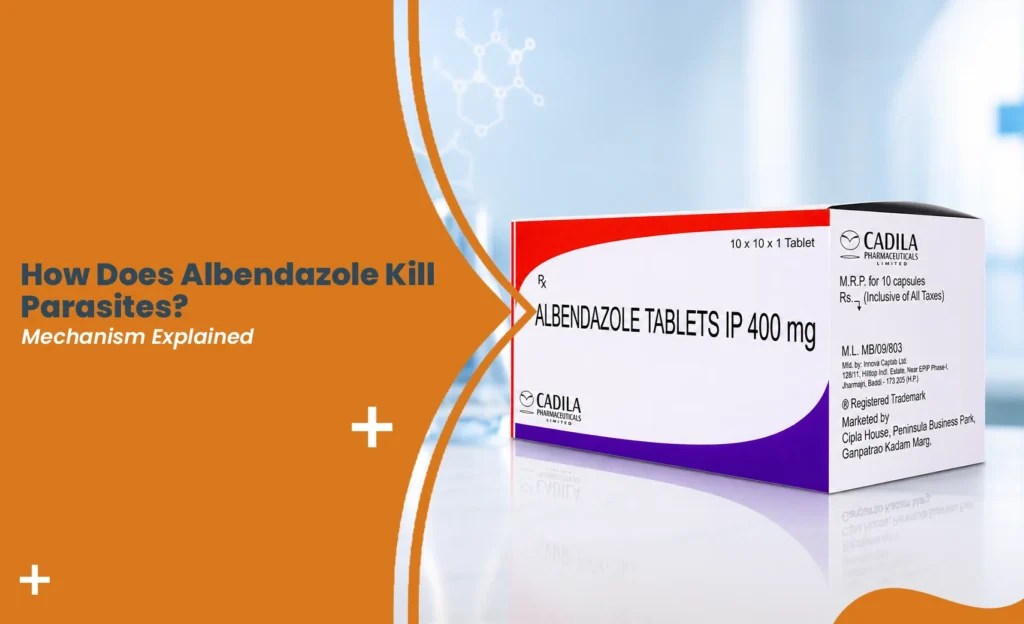 Albendazole tablets 400 mg box by Cadila Pharmaceuticals